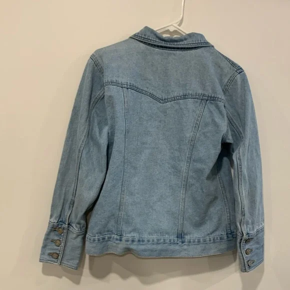 Vintage Bill Blass Jean Jacket Size M - Picture 8 of 9
